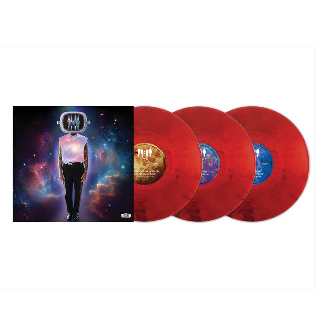 Chris Brown - 11:11 (Deluxe Edition) (Red Smoke Colored Vinyl) (3 Lp's) [Vinyl]