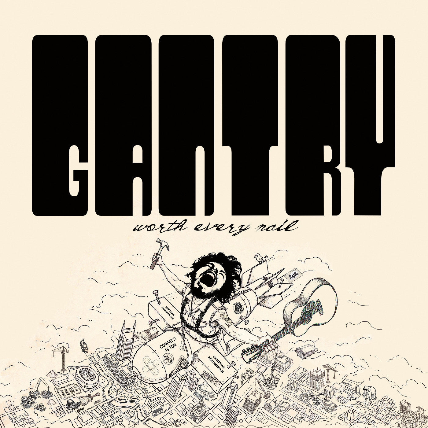 Chris Gantry - Worth Every Nail [Vinyl]