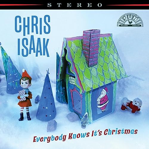 Chris Isaak - Everybody Knows It's Christmas (Deluxe) [Spring Green/Bone White Swirl LP] [Vinyl] - Paladin Vinyl