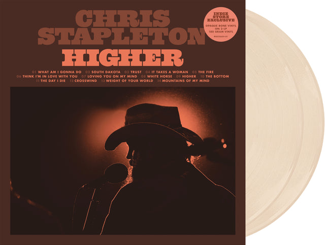 Chris Stapleton Higher [2 LP] Vinyl - Paladin Vinyl