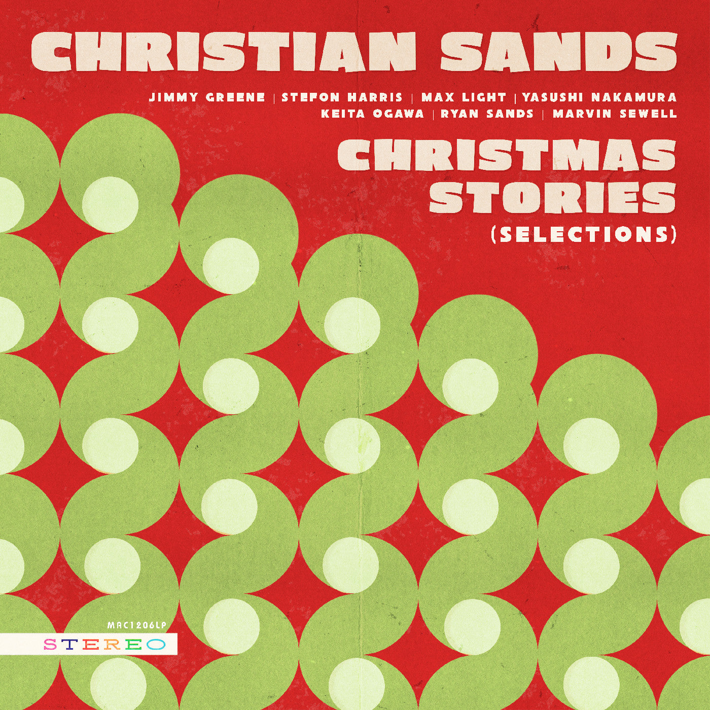 Christian Sands - Christmas Stories (Selections) [Evergreen Vinyl] [Vinyl]