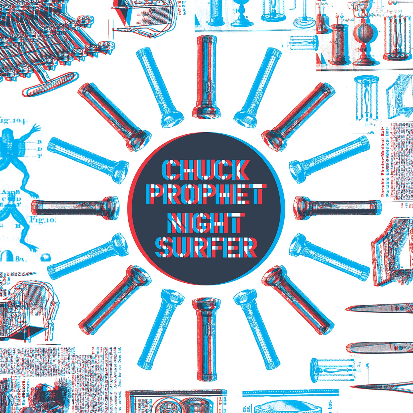 3D Night Surfer 7" Singles Collection [Vinyl] - Paladin Vinyl