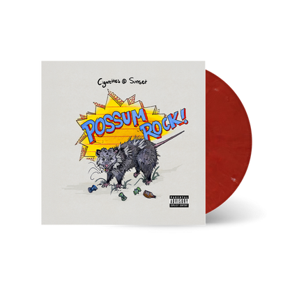 Cigarettes @ Sunset - Possum Rock [Red LP] [Vinyl]