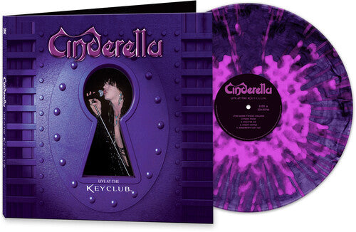 Cinderella - Live At The Key Club (Colored Vinyl, Marbled Purple Splatter) [Vinyl]