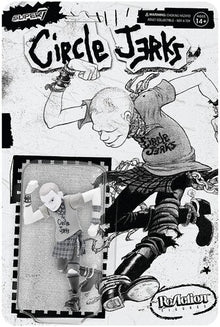 Super7 - Circle Jerks ReAction Figure Wave 1 - Skank Man (Grayscale) (Collectible, Figure, Action Figure) [Action Figure]