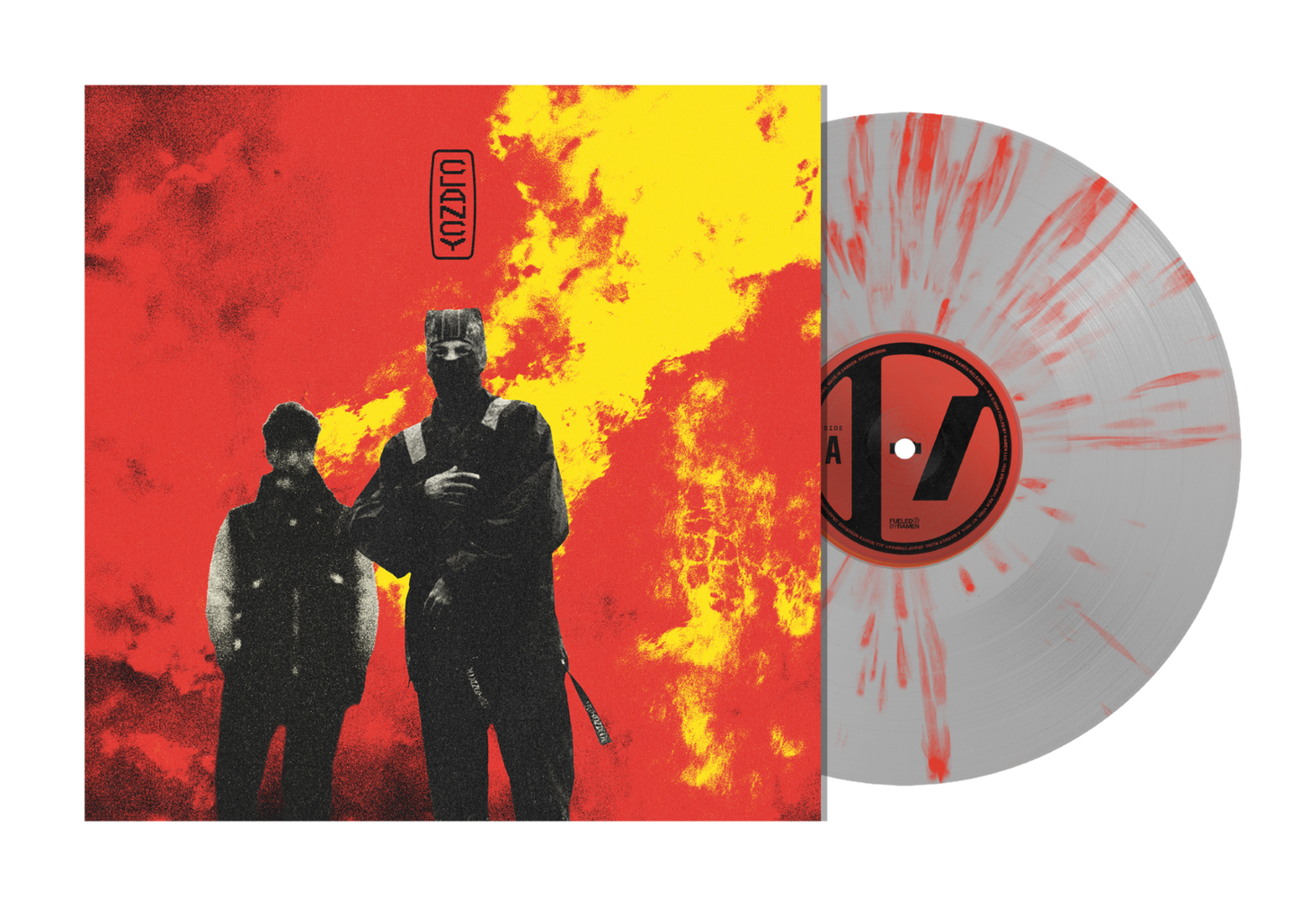 Twenty One Pilots - Clancy (exclusivo independiente, transparente con salpicaduras rojas opacas) [vinilo]