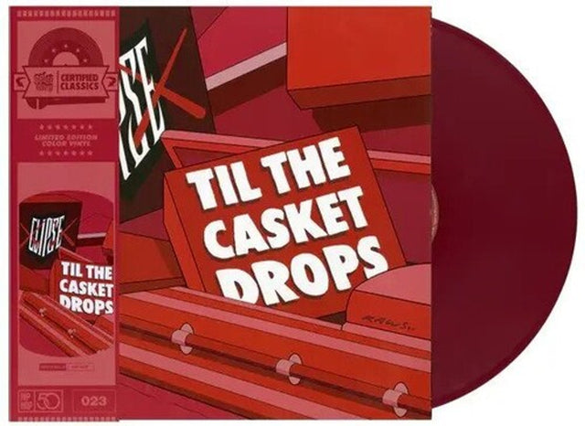 Clipse - Til The Casket Drops (Edición limitada, vinilo de color, Fruit Punch Red) [Vinilo]