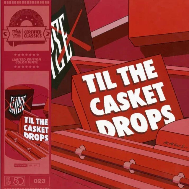 Clipse - Til The Casket Drops (Edición limitada, vinilo de color, Fruit Punch Red) [Vinilo]