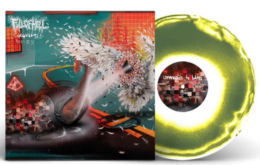 充满地狱 - 凝固的幸福 [IEX 霓虹黄/白/橄榄混合] [黑胶唱片]