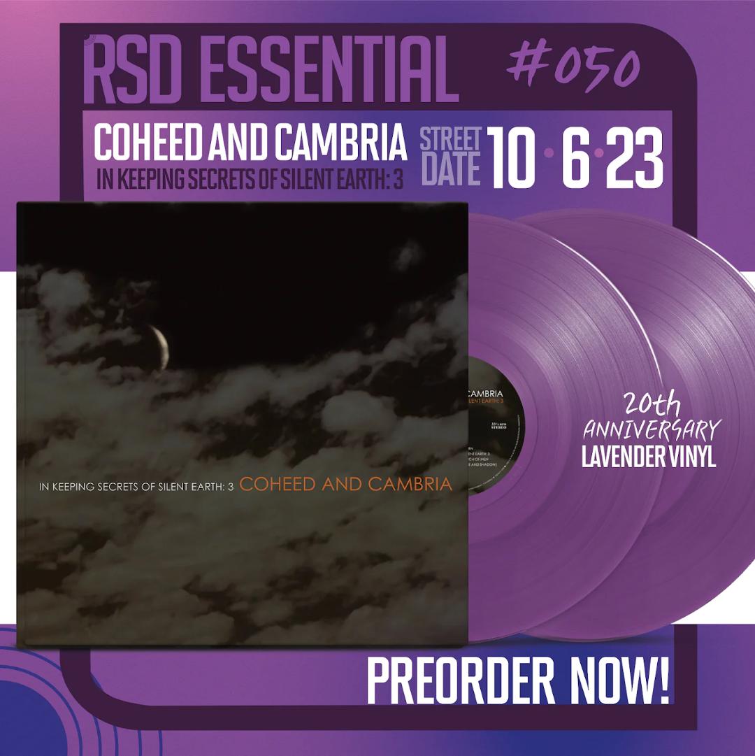 Coheed &amp; Cambria - Guardando secretos de la Tierra silenciosa [Lavanda] [Vinilo]