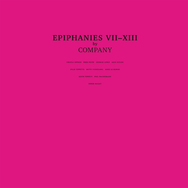 COMPANY - Epiphanies VII-XIII [Vinyl]