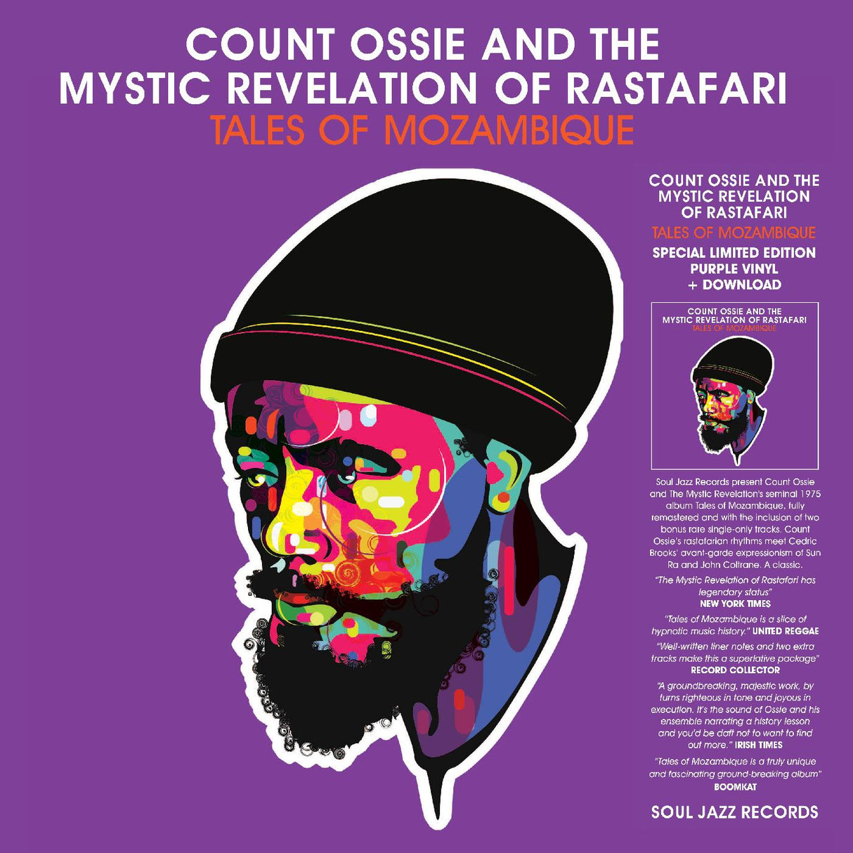 Count Ossie & The Mystic Revelation Of Rastafari - Tales Of Mozambique (PURPLE CD) [CD]