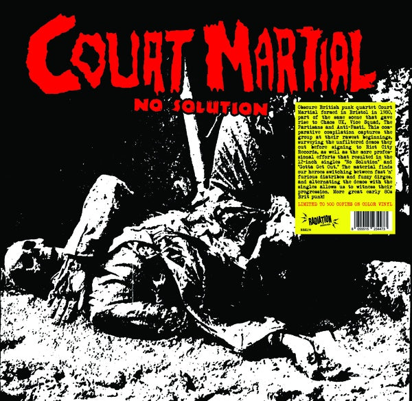 COURT MARTIAL - No Solution: Singles & Demos 1981/1982 [Vinyl]