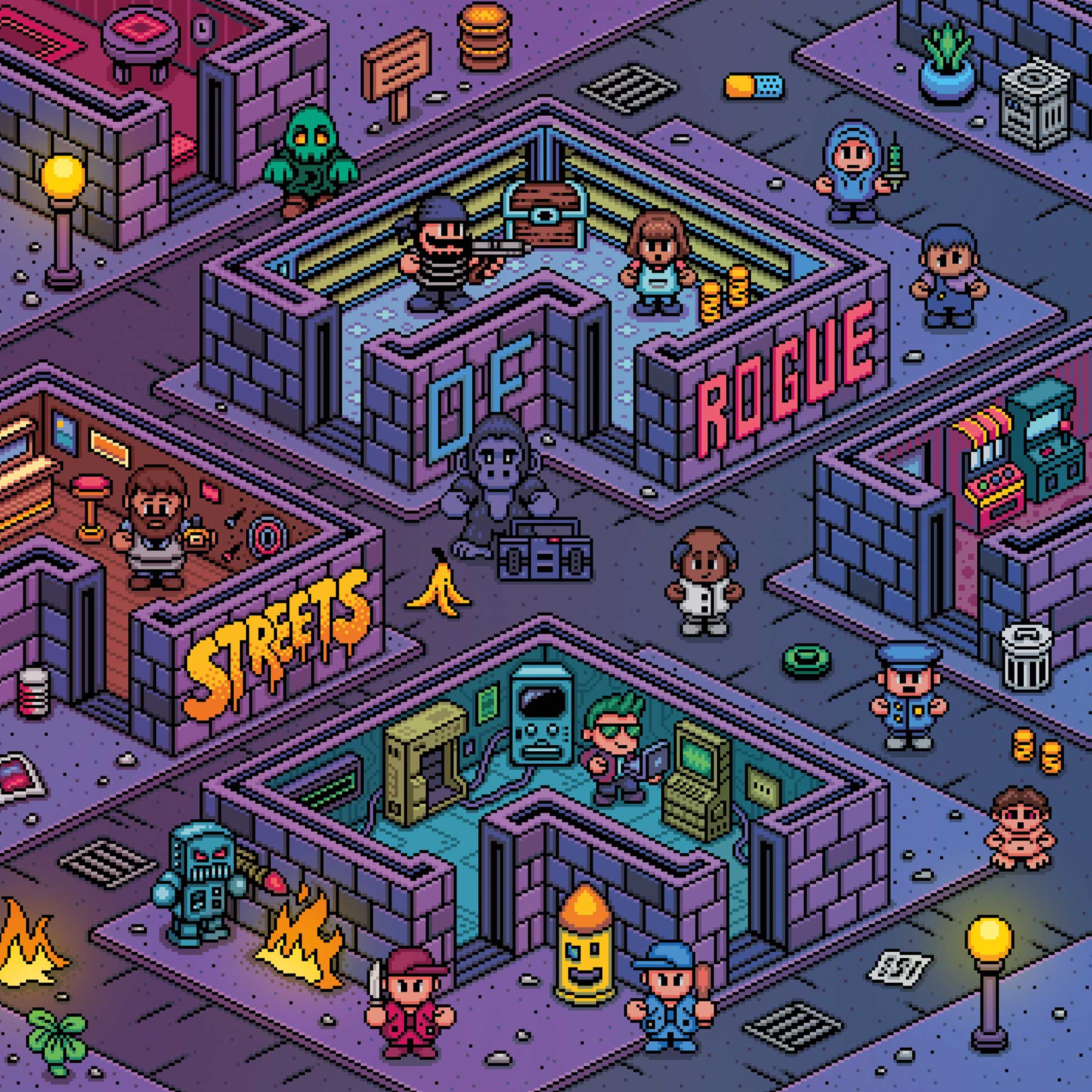 Streets Of Rogue (Original Game Soundtrack) [Vinyl]