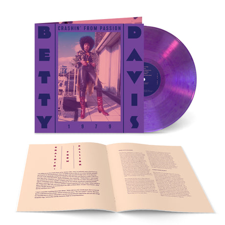 Betty Davis Crashin' From Passion (Ltd Purple) Vinyl - Paladin Vinyl