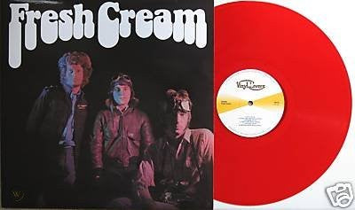Cream - Fresh Cream (Special Edition, Clear Red Vinyl) [Vinyl] - Paladin Vinyl