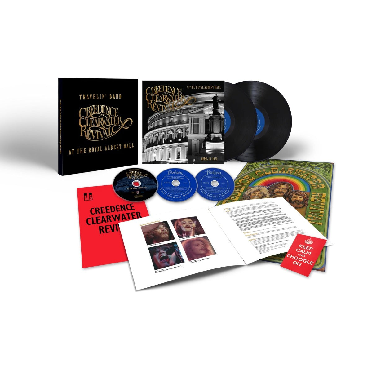 Creedence Clearwater Revival - At The Royal Albert Hall (Edición limitada, con CD, con Blu-ray) (2 LP) (Box Set) [Vinilo]