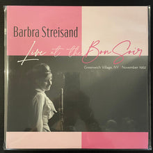 Barbra Streisand - Live At The Bon Soir (2LP)