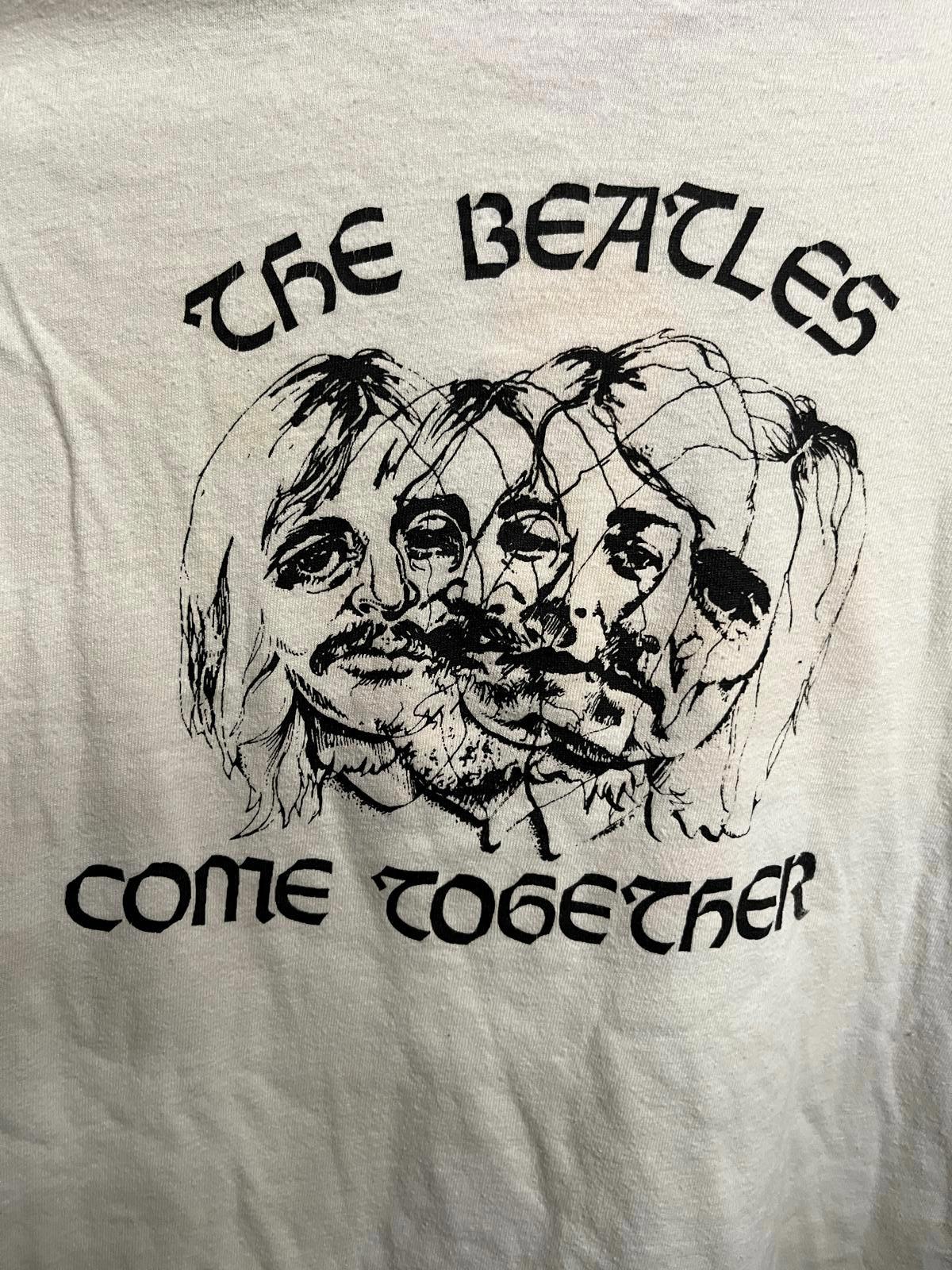 Vintage The Beatles Come Together T-shirt -1960s Austin Radio M
