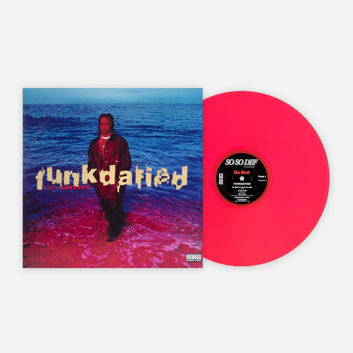 Da Brat - Funkdafied [Contenido explícito] (Edición limitada, vinilo de color rojo neón) [Vinilo]