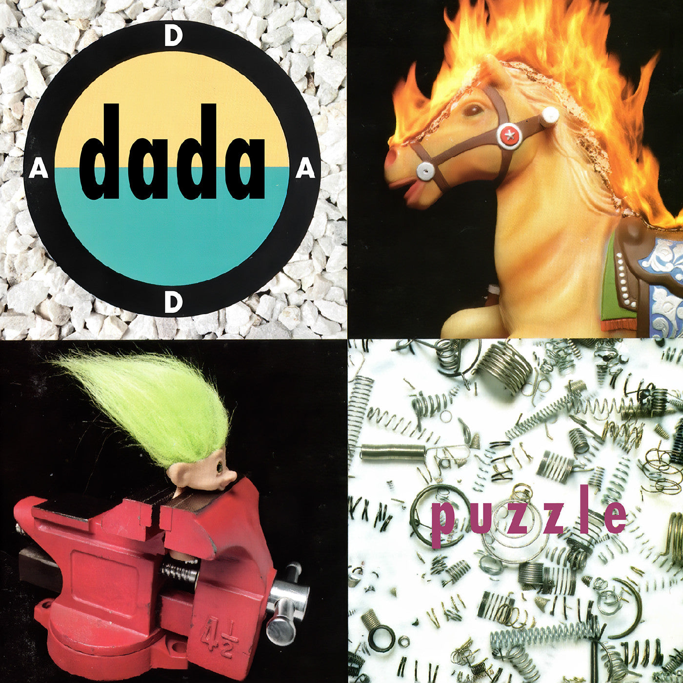 Dada - Puzzle - Remastered, Expanded, [Green & Yellow "Troll Hair" Vinyl] [Vinyl]