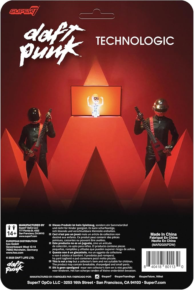 Super7 Daft Punk Reaction Figures Wave 01 - Human After All Action Figure [Action Figure]