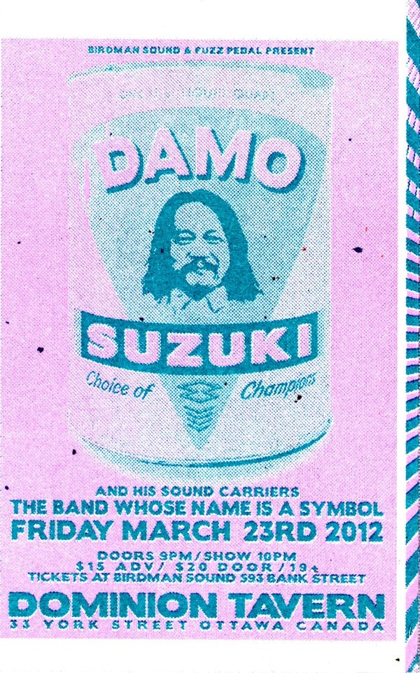 DAMO SUZUKI & THE BAND WHOSE NAME IS A SYMBOL - Live 2012 [Cassette]