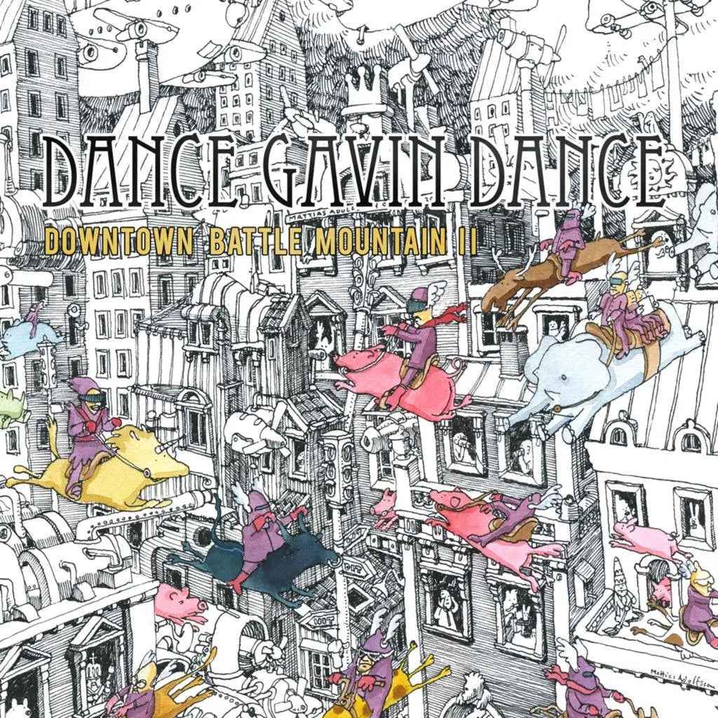 Dance Gavin Dance - Downtown Battle Mountain Ii (15Th Anniversary) [Light Blue Glitter LP] [Vinyl]