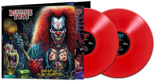 Dangerous Toys - Vitamins &amp; Crash Helmets: Live (Vinilo de color, rojo, remasterizado) (2 LP) [Vinilo]