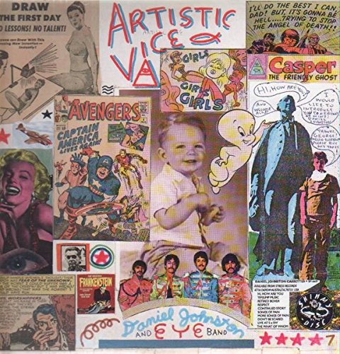 Daniel Johnston - Artistic Vice (Light Blue & Peach Swirl) (2 Lp) [Vinyl]