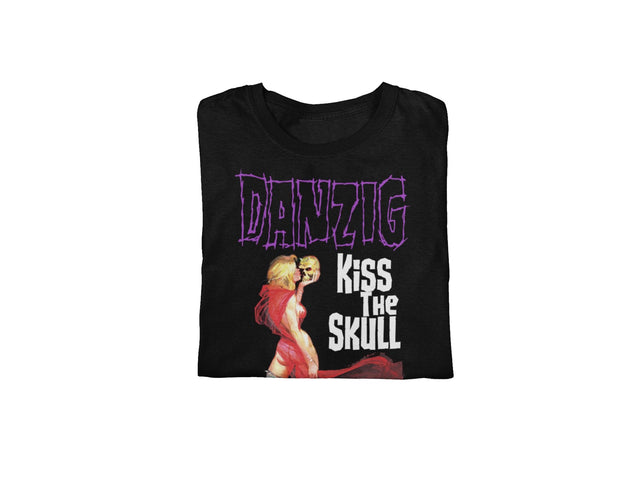 Danzig - Kiss the Skull Jumbo Print T-Shirt