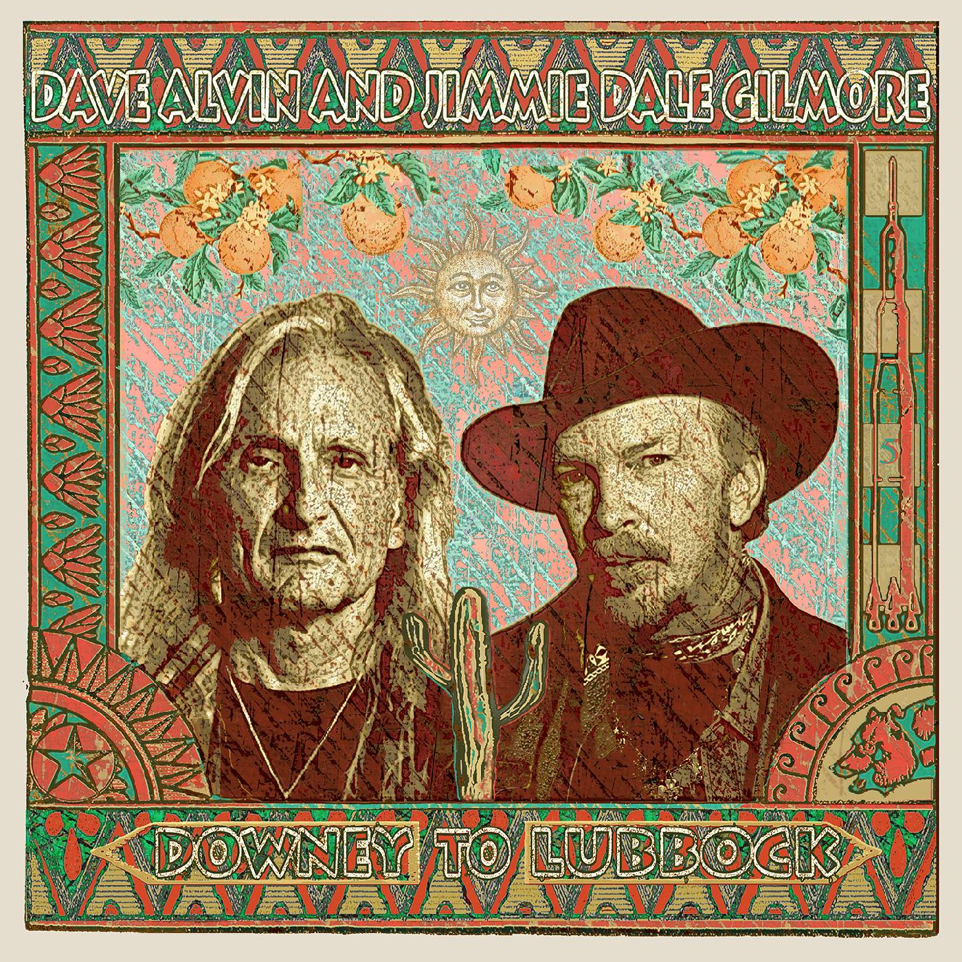 Dave y Jimmie Dale Gilmore Alvin - De Downey a Lubbock [Vinilo]
