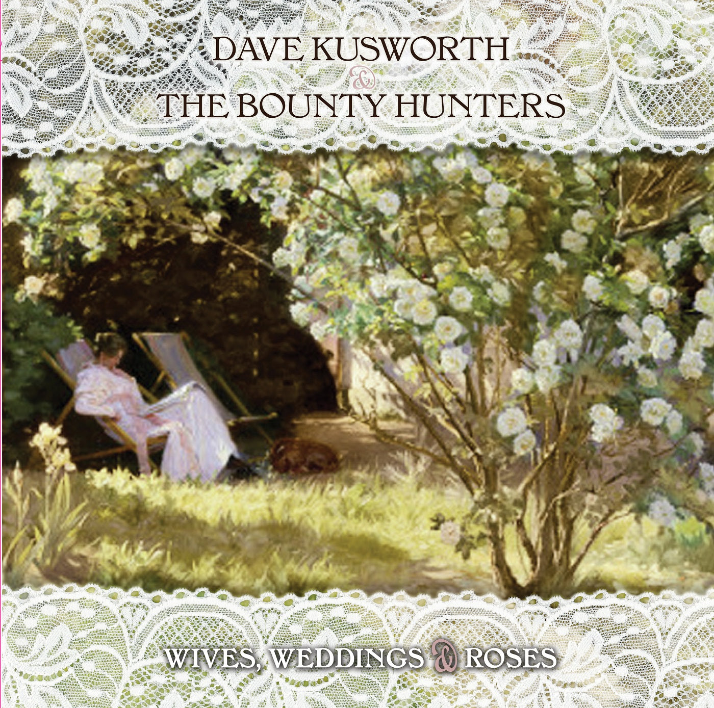 Dave &amp; The Bounty Hunters Kusworth - Esposas, bodas y rosas (VINILO BLANCO) [Vinilo]