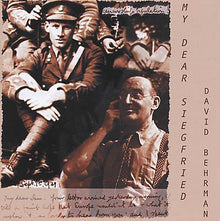 DAVID BEHRMAN - My Dear Siegfried [CD]
