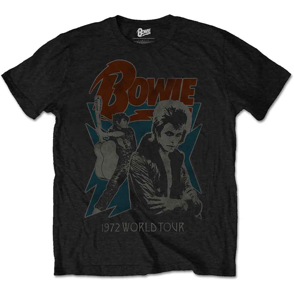 David Bowie - Gira mundial de 1972 [Camiseta]