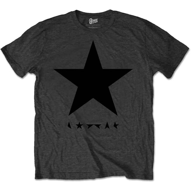 David Bowie Blackstar on Grey T-Shirt