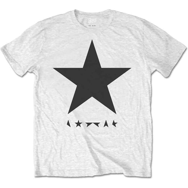 David Bowie Blackstar on White T-Shirt
