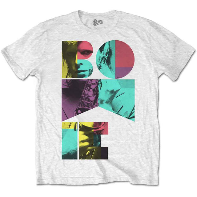 David Bowie Colour Sax T-Shirt