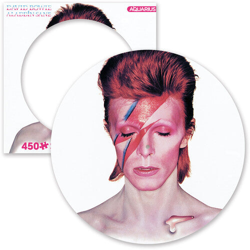 David Bowie Aladdin Sane 450 Piece Picture Disc Puzzle [Puzzle]