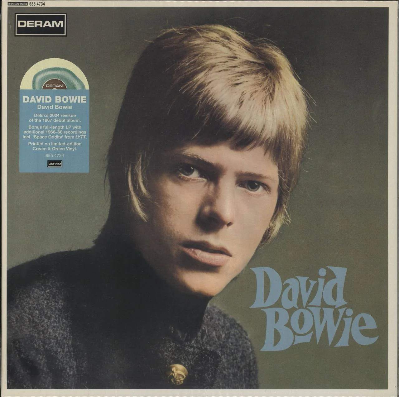 David Bowie (Limited Edition, Cream & Green Swirl Colored Vinyl) (2 Lp's) [Vinyl]