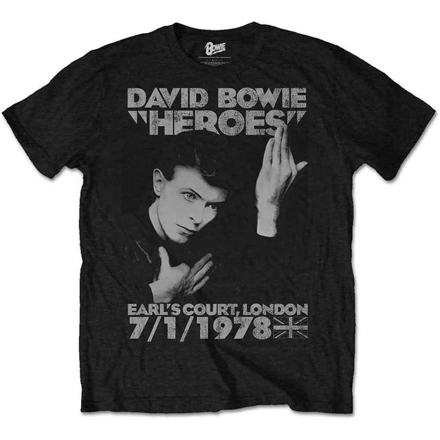 David Bowie - Heroes Earls Court [T-Shirt]