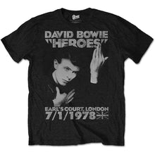David Bowie Heroes Earls Court [T-Shirt]