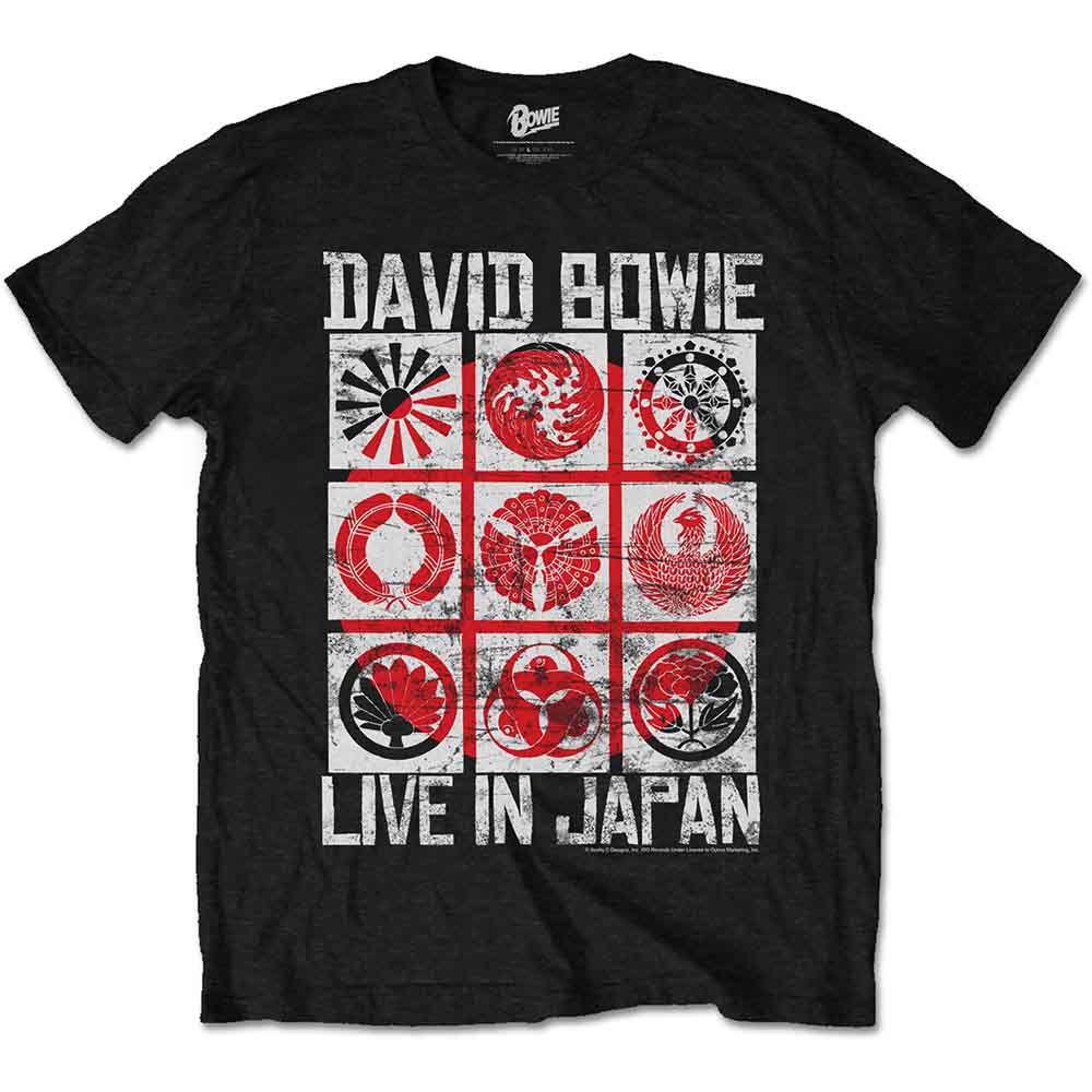 David Bowie - En vivo en Japón [Camiseta]