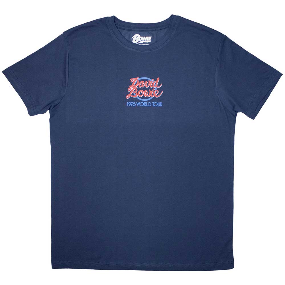 David Bowie Mini 1978 World Tour Logo [T-Shirt]