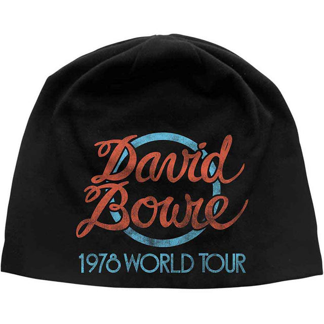 David Bowie - World Tour Logo JD Print [Hat]