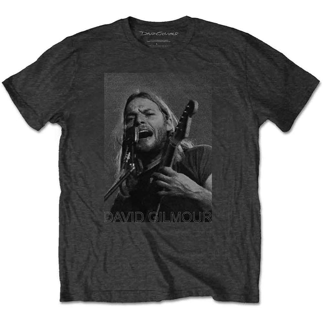 David Gilmour - On Microphone Half-tone [T-Shirt]