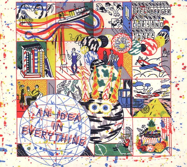 DAVID GREENBERGER/GLENN JONES/CHRIS CORSANO - An Idea In Everything [CD]