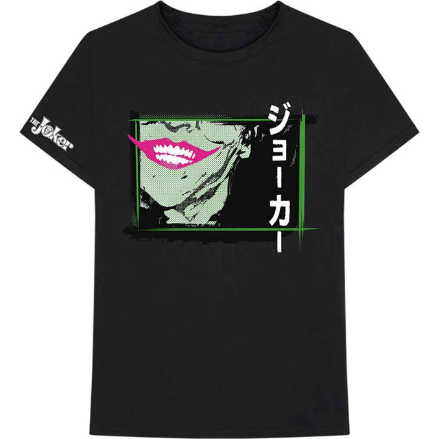 DC Comics - Camiseta de anime con marco sonriente del Joker [Remera]