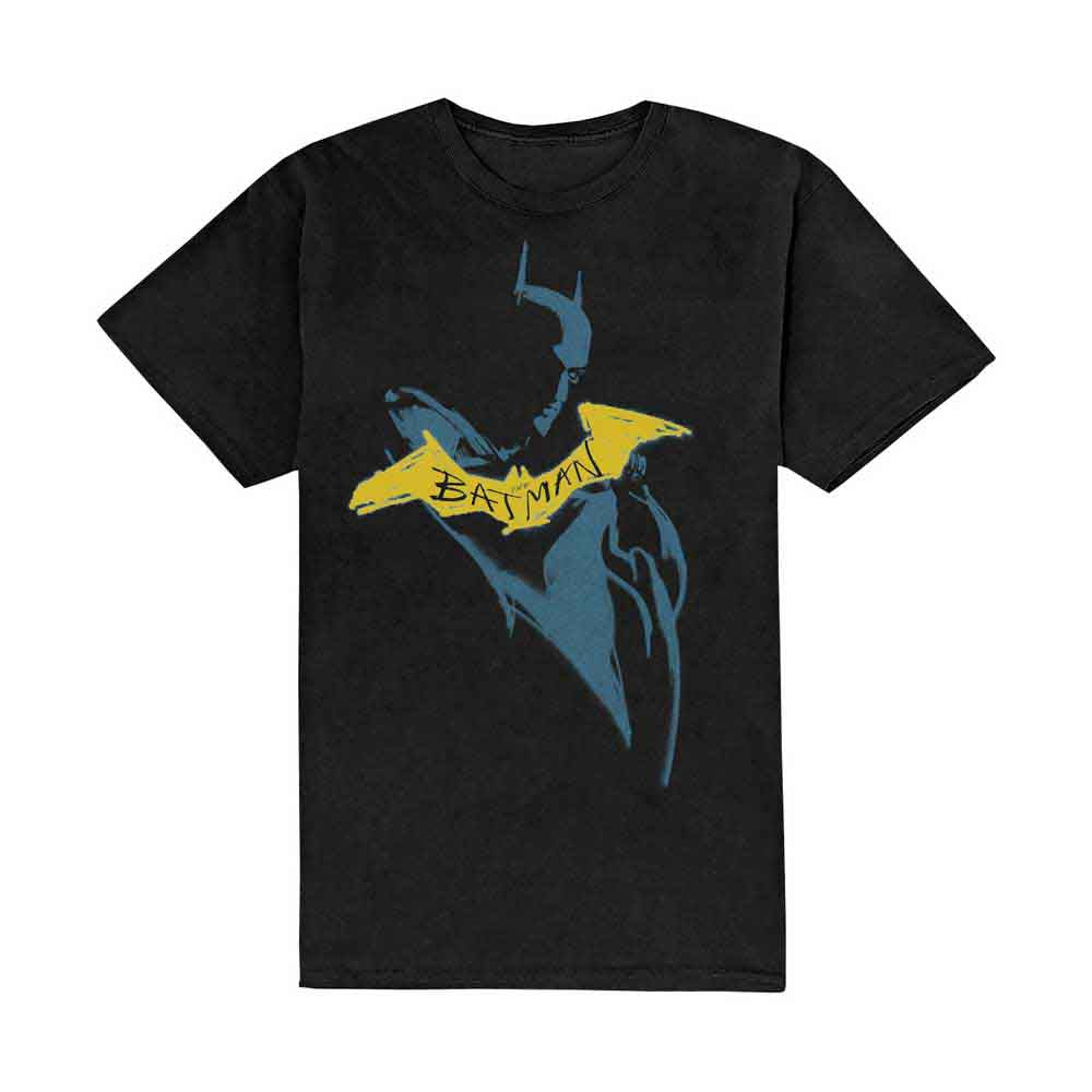 DC Comics - The Batman Yellow Sketch [T-Shirt]