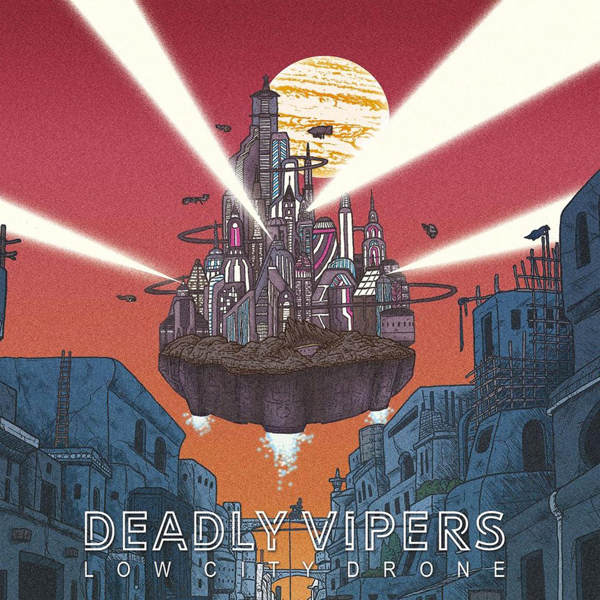 Deadly Vipers - Low City Drone [CD]